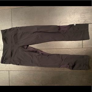 Lululemon Black Crop Leggings - Size 4